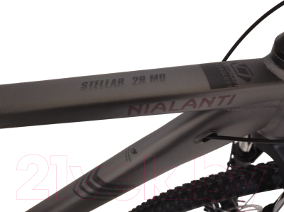 Велосипед Nialanti Stellar MD 29 2024 (21.5, серый матовый, разобранный, в коробке)