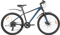 Велосипед Nialanti Stellar MD 26 2024 (16, черный/синий, разобранный, в коробке) - 
