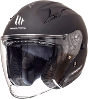Мотошлем MT Helmets Avenue SV Solid (XS, черный матовый) - 