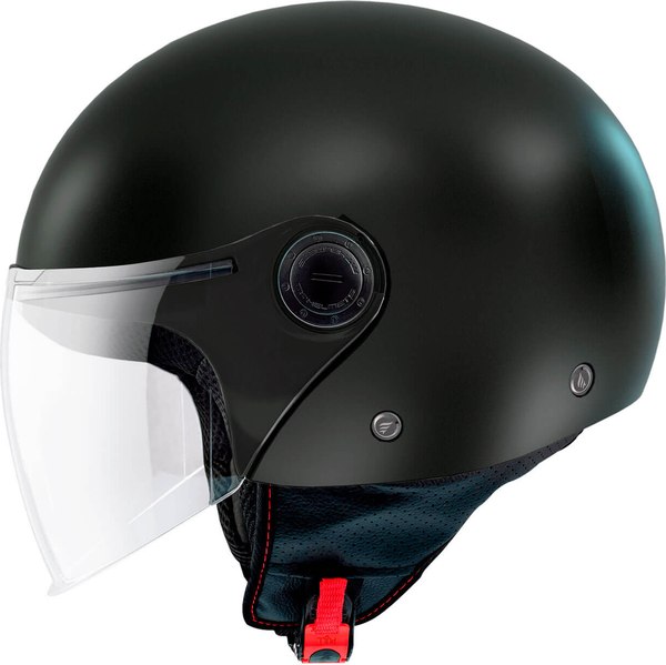 Мотошлем MT Helmets Street S Solid (S, глянцевый черный)