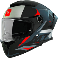 Мотошлем MT Helmets Thunder 4 Sv Exeo (L, глянцевый красный) - 