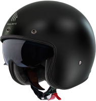 Мотошлем MT Helmets B Le Mans 2 Sv S Solid (L, черный) - 