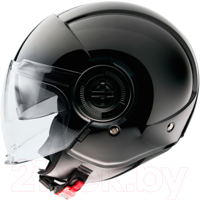 Мотошлем MT Helmets Viale SV S Solid A1  (M, глянцевый черный)