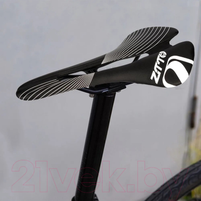 Сиденье для велосипеда ZTTO ZD-6610PW (черный/белый)