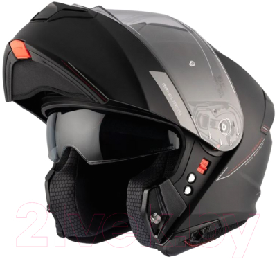 Мотошлем MT Helmets Genesis SV Solid A1 (L, матовый черный)