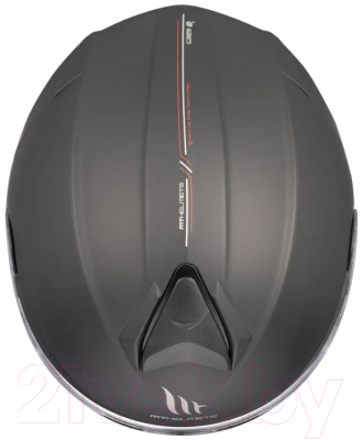 Мотошлем MT Helmets Genesis SV Solid A1 (L, матовый черный)