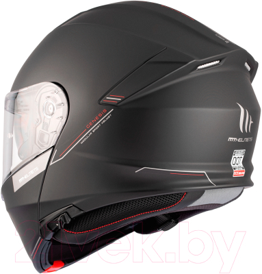 Изображение товара Мотошлем MT Helmets Genesis SV Solid A1 (S, матовый черный)