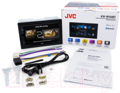 Автомагнитола JVC KW-M150BT