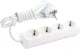 Удлинитель Borsan BR-1554-515 (белый) - 