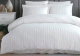 Комплект постельного белья Alleri Сатин Stripe евро max (белый) - 