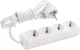 Удлинитель Borsan BR-1554-2 (белый) - 