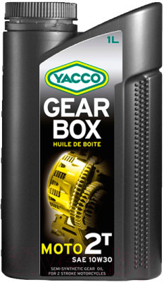 Трансмиссионное масло Yacco 10W30 Gearbox 2T/1 (1л)