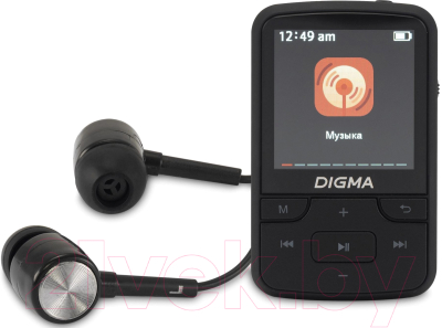 MP3-плеер Digma Z5 BT 16Gb / Z5B (черный)