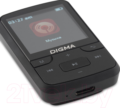 MP3-плеер Digma Z5 BT 16Gb / Z5B (черный)