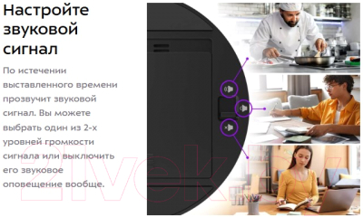 Таймер кухонный Kitfort КТ-3387