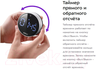 Таймер кухонный Kitfort КТ-3387