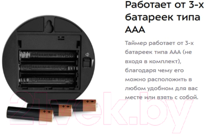 Таймер кухонный Kitfort КТ-3387