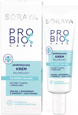 Крем для лица Soraya Probio Care Пребиотический для комбинированной кожи (50мл)