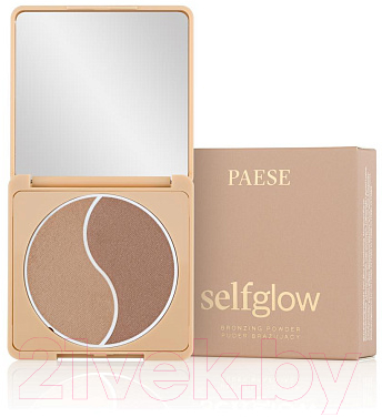 Бронзер Paese Self-Glow с бронзирующим эффектом тон medium