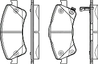 Тормозные колодки Bosch 0986495106 - 