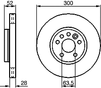 

Тормозной диск, 0986479261