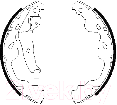 

Тормозные колодки Bosch, 0986487665