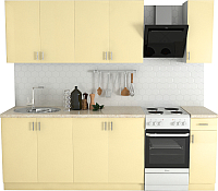 

Готовая кухня Хоум Лайн, Кристалл Лайт 1.9