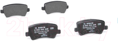 Тормозные колодки Bosch 0986494248