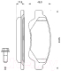 Миниатюра изображения товара Тормозные колодки Bosch 0986494065