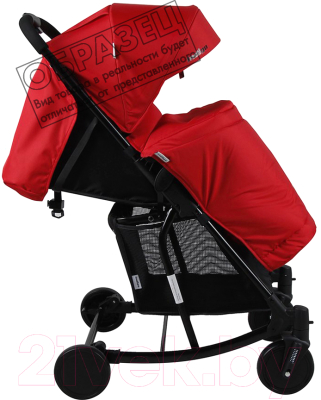 Детская прогулочная коляска INDIGO Triniti (красный)