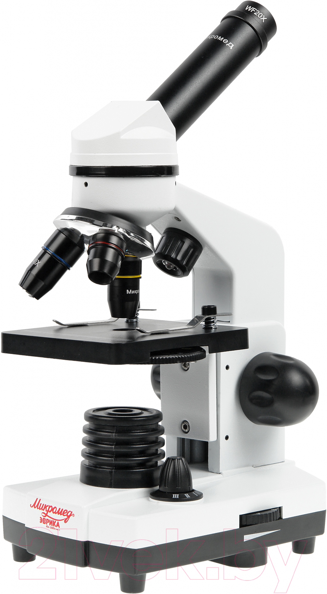 Микроскоп оптический Микромед Эврика 40х-1600х с видеоокуляром / 30417n