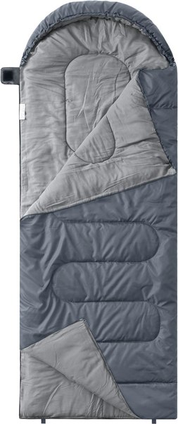 Спальный мешок RSP Outdoor Sleep 150 / SB-SLE-150-G-L (серый)