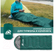 Миниатюра изображения товара Спальный мешок RSP Outdoor Lager 150 / SB-LAG-150-GN-R (зеленый)