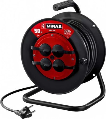 Удлинитель на катушке Mirax 55051-50 - 