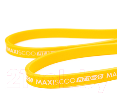 Эспандер Maxiscoo Fit 10-20кг / MSF-LU-270723-1020-YL (желтый)