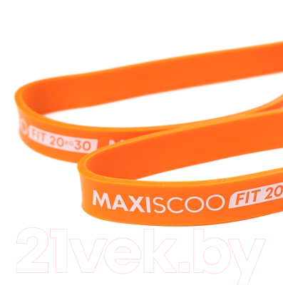 Эспандер Maxiscoo Fit 20-30кг / MSF-LU-270723-2030-OR (оранжевый)