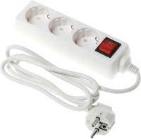 Удлинитель Buro BU-PS3.1/W (1.5м, 3 розетки, белый) - 