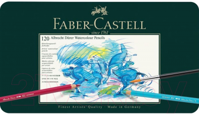Набор акварельных карандашей Faber Castell Albrecht Durer / 117511 (120шт)