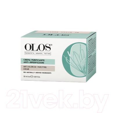 Крем для лица Olos Impure skin Очищающий для проблемной кожи (50мл)