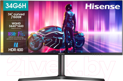 Монитор Hisense 34G6H (черный)