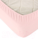 Миниатюра изображения товара Простыня Alleri Трикотажная на резинке 160x200x20см (светло-розовый)