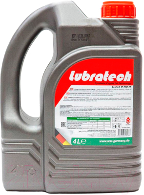 Трансмиссионное масло Lubratech Geartech EP 75W80 (4л)
