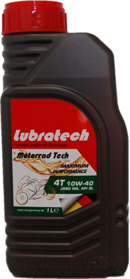 Моторное масло Lubratech Motorrad Tech 10W40 4T (1л)