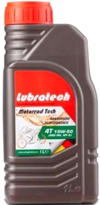 Моторное масло Lubratech Motorrad Tech 15W50 4T (1л)