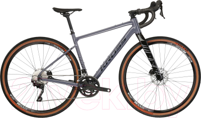 Велосипед Kross Esker 5.0 M 28 / KREK5Z28X19M006663 (M, серый/темно-синий)