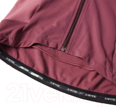 Велоджерси Santic L9C01104 (XL, бордовый/розовый)