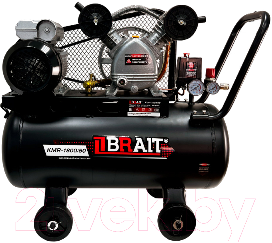 Воздушный компрессор Brait KMR-1800/50