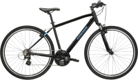 Велосипед Kross Evado 2.0 M 28 / KREV2Z28X19M006702 (M, черный/голубой) - 
