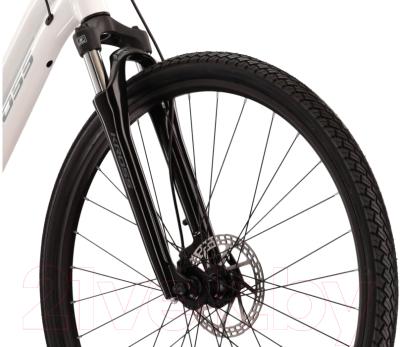 Велосипед Kross Evado 3.0 D 28 / KREV3Z28X19W003606 (L, белый/стальной)