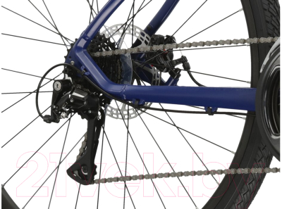Велосипед Kross Evado 3.0 M 28 / KREV3Z28X19M006710 (M, темно-синий/серебристый)